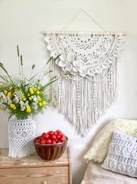 Makrama na ścianę "Summer Power"