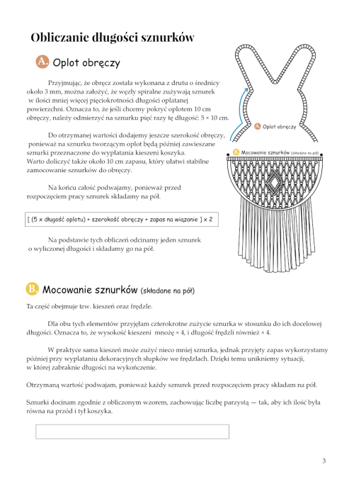 Koszyk Wielkanocny Zajączek - PDF krok po kroku - obrazek 2